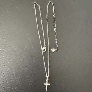 Swarovski Crystal Cross Necklace